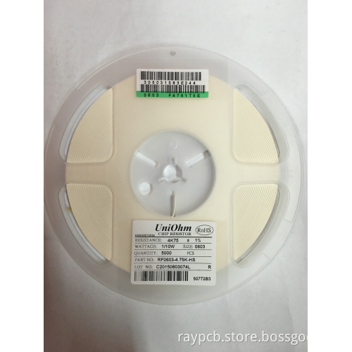 0603 4K75 Chip Resistor with good price